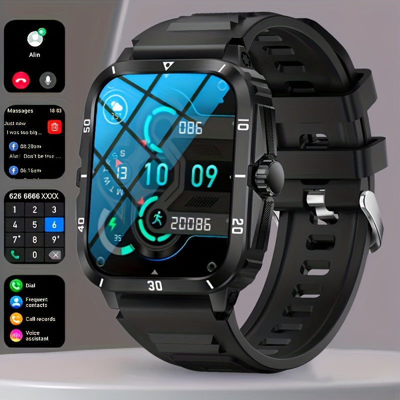 TEMU New Durable Smartwatch For Men, Featuring Wireless Calling, Fitness Tracking, Outdoor, Activities, And , Suitable For Men And Women. The Gift .,