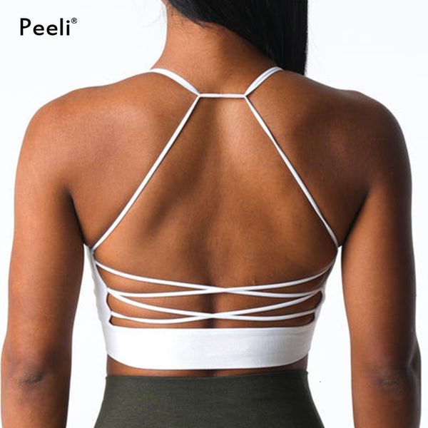 Cascade Seamless Sports Bra Women Clothing Padded Yoga Bras Push Up Gym Crop Top Brassiere Workout Bralette Sportswear