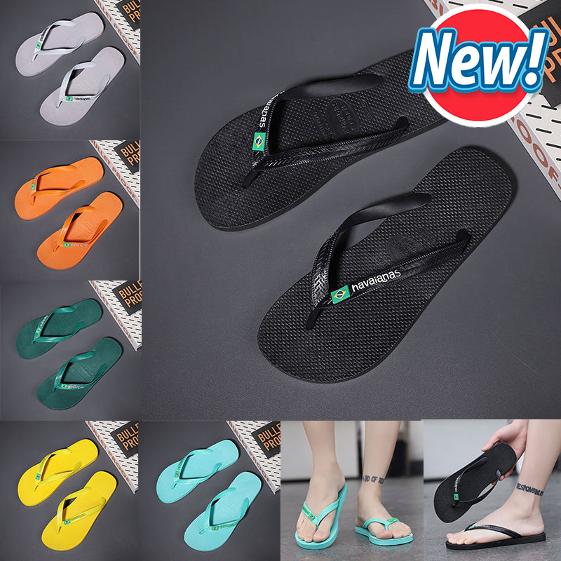 Free Shipping Herringbone for Men Wearing Summer Outerwear Womens Flip Flops Havana Brazil Beach Slippers Havianas Flip Flop Mens Slides Designer
