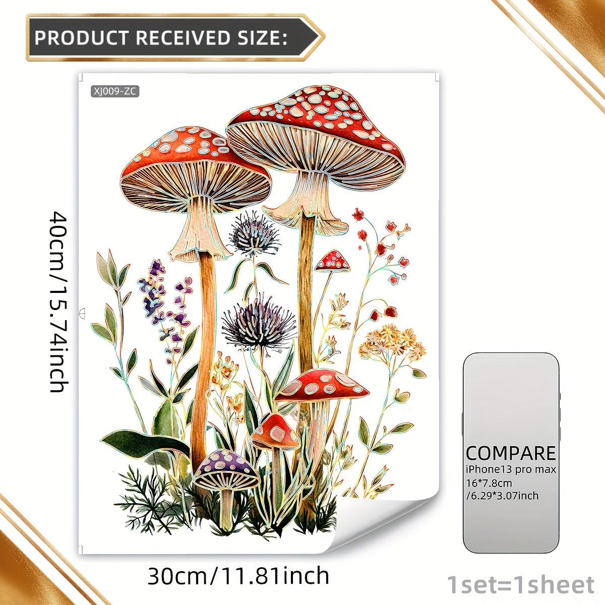 TEMU 1pc & Dandelion Wall Decal, 30*40cm - Pvc, Contemporary Style For Modern In Living Room, Bedroom, Hallway