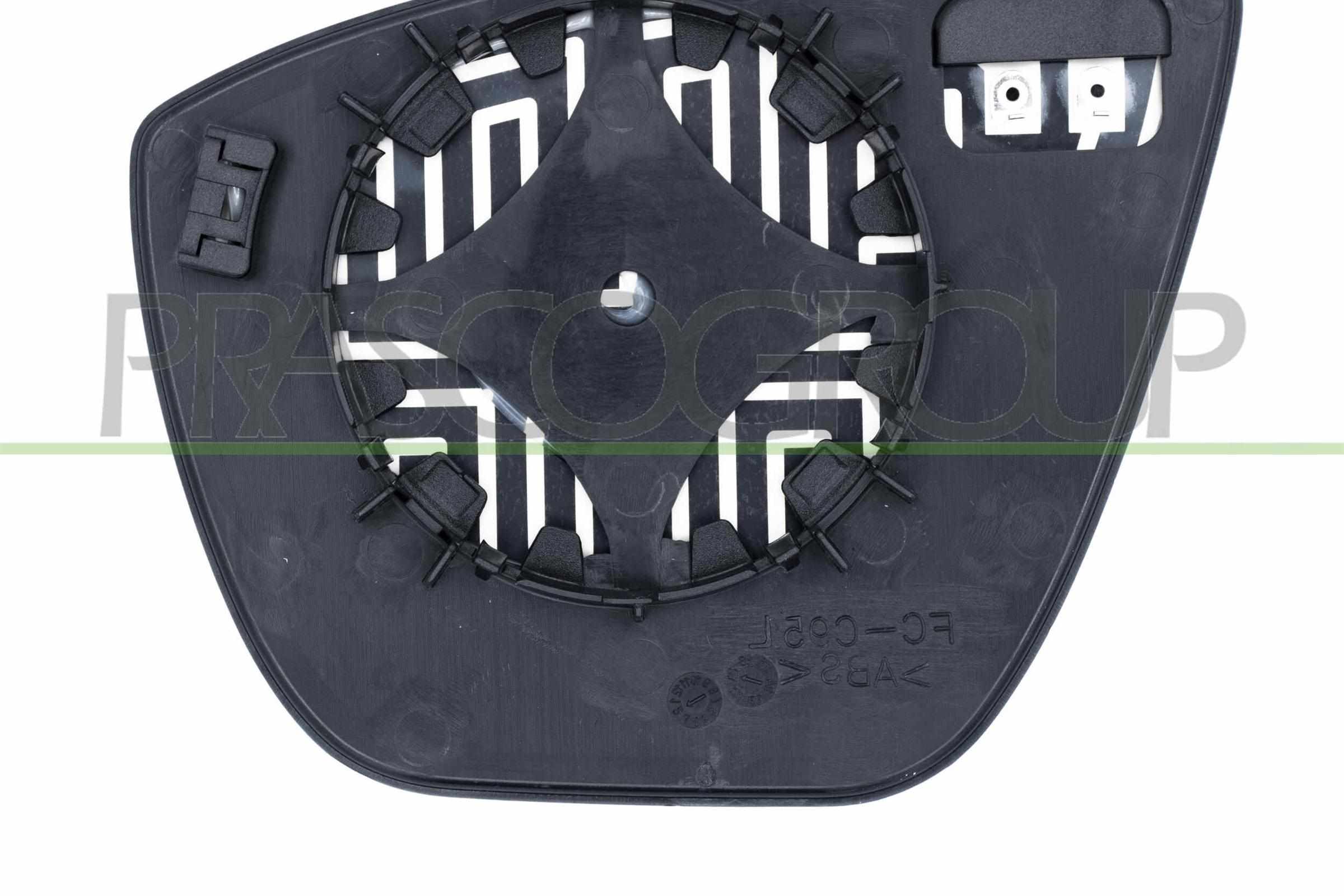 Mirror Glass, exterior mirror PRASCO FD0107513