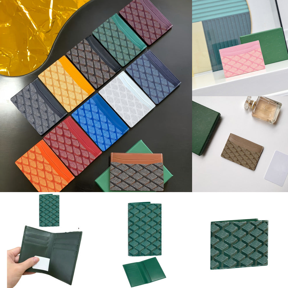 card holder designer wallet passport pouch ID Case card holder Pocket women Men Bag passport holders Cardholder Credit card thin bus card