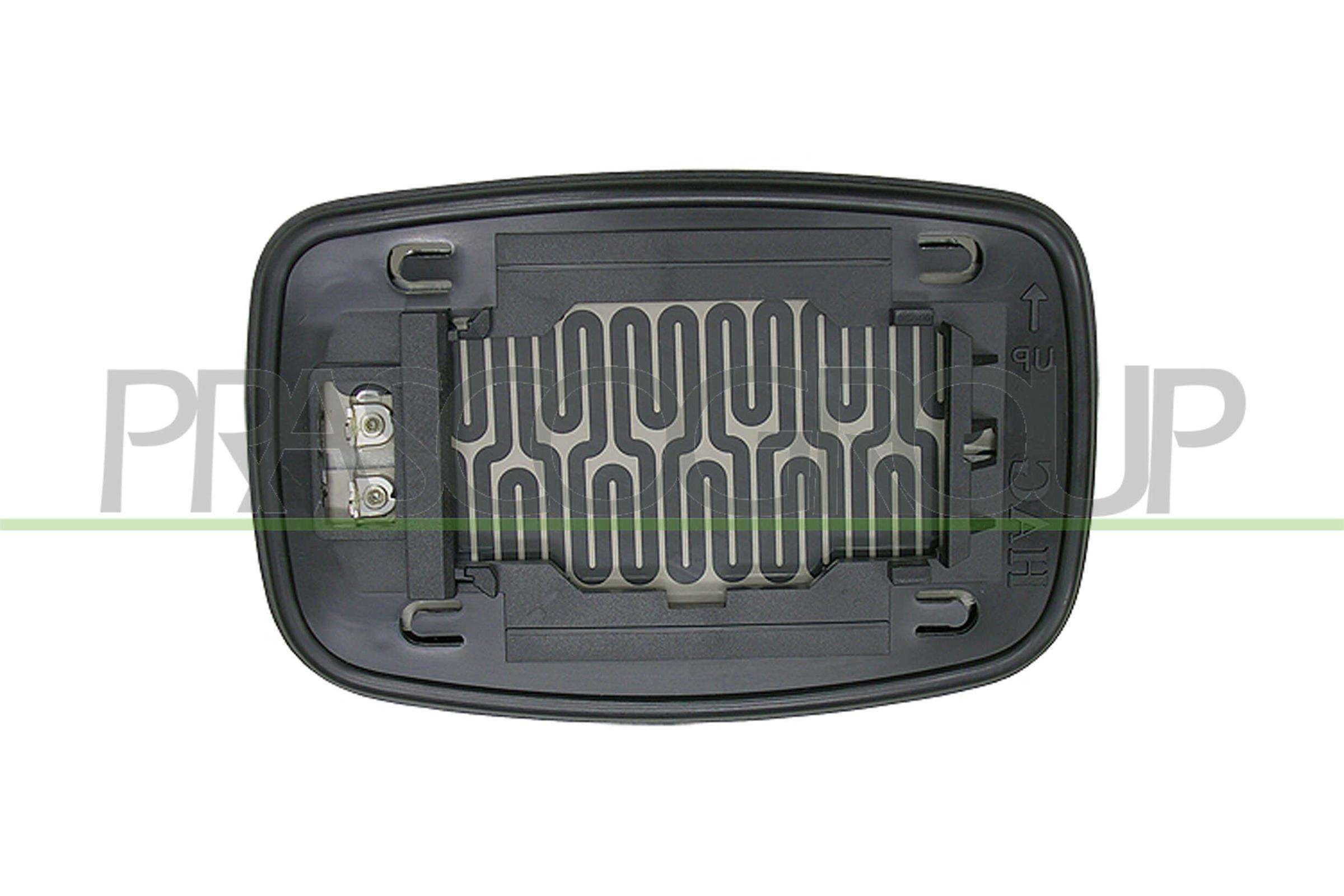 Mirror Glass, exterior mirror PRASCO FD0507513