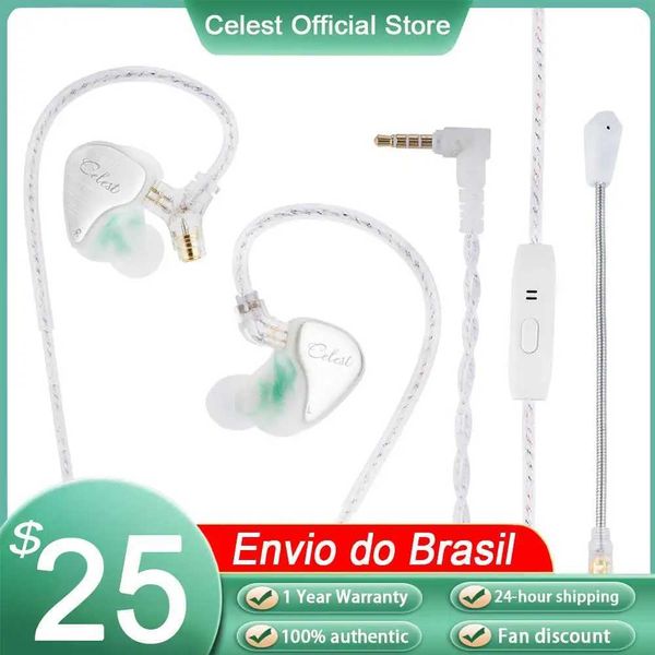 Kinera Celest Wyvern Pro 10mm LCP Driver In Ear Earphone Livestreaming Microphone Gaming set With Detachable 0.78 2Pin Cable Z250114