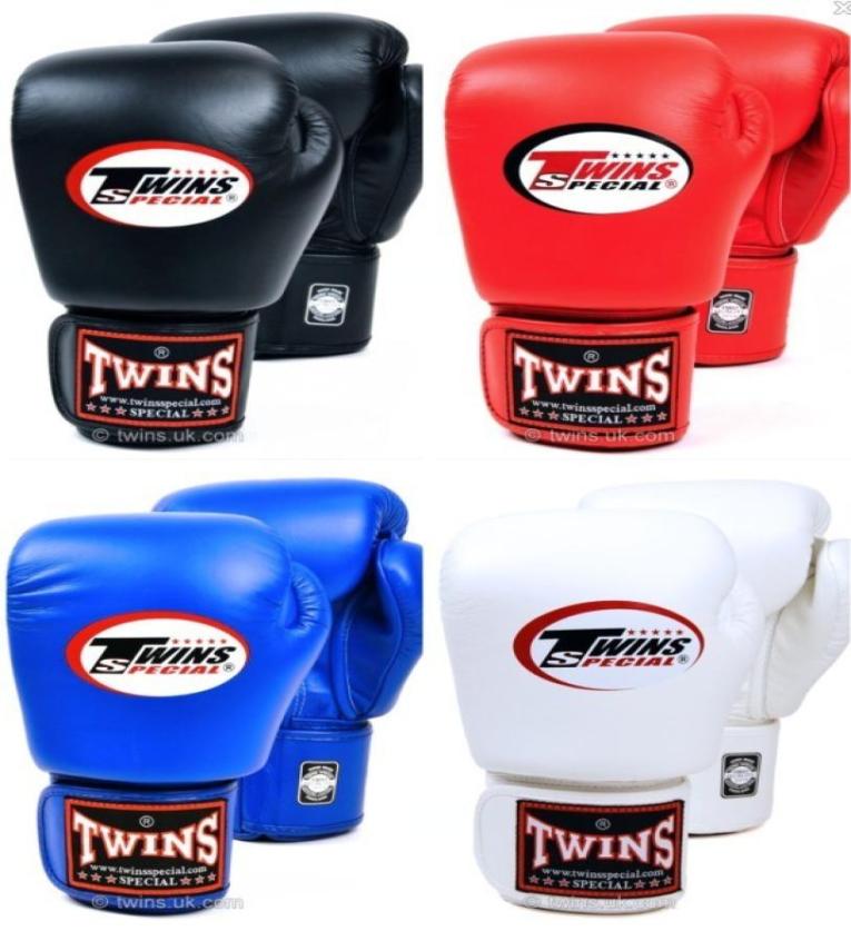 8 10 12 14 Oz Twins Gloves Kick Boxing Gloves Leather Pu Sanda Sandbag Trai3609137
