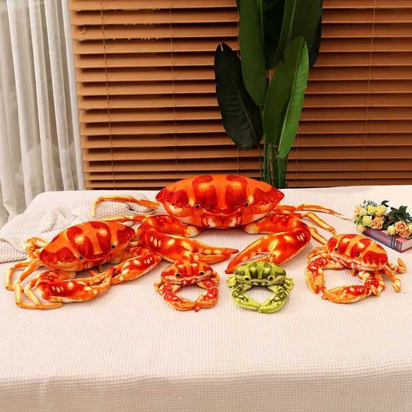 Imitation Crab Plush Toys Animals Stuffed Emulational Crab Dolls Sofa Car Plush Pillows artificial Funny Dolls X241028