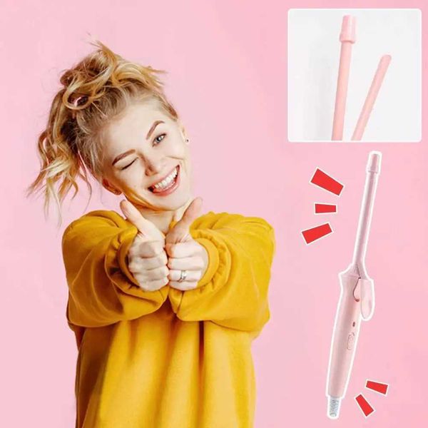 Hair Curlers Straighteners Automatic styling wool curly hair iron anti shrink safety curler 9mm hair curling iron simple operation for curli