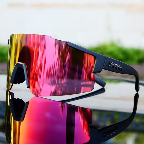 Outdoor Eyewear Kapvoe Cycling Glasses Outdoor Sports Road Bike Glasses Mountain Bicycle cycling Sunglasses Men Women Cycling Goggles Eyewea