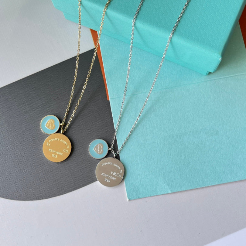 Brand Gold Necklace Luxury Designer Pearl Necklaces Pendant Choker 925 Sliver Love Chain Women Plated Stainless Steel Letter Jewelry Accessories Adj