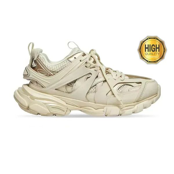 designer shoes sneakers trainers track tracks luxury women trainers chaussure Track 3 3.0 runners Triple white black green orange leather wa