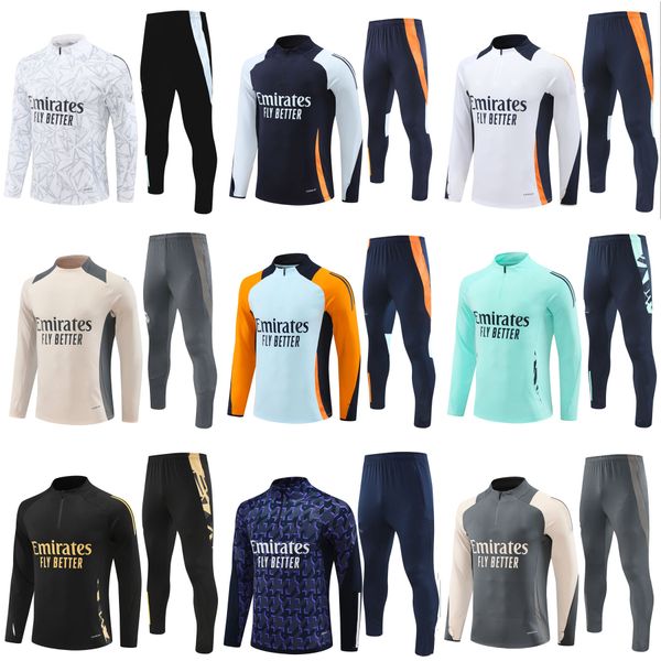 24 25 MBAPPE BELLINGHAM football tracksuit TCHOUAMENI CAMAVINGA CARVAJAL VALVERDE ENDRICK MODRIC RODRYGO COURTOIS VINI JR Kids soccer kit