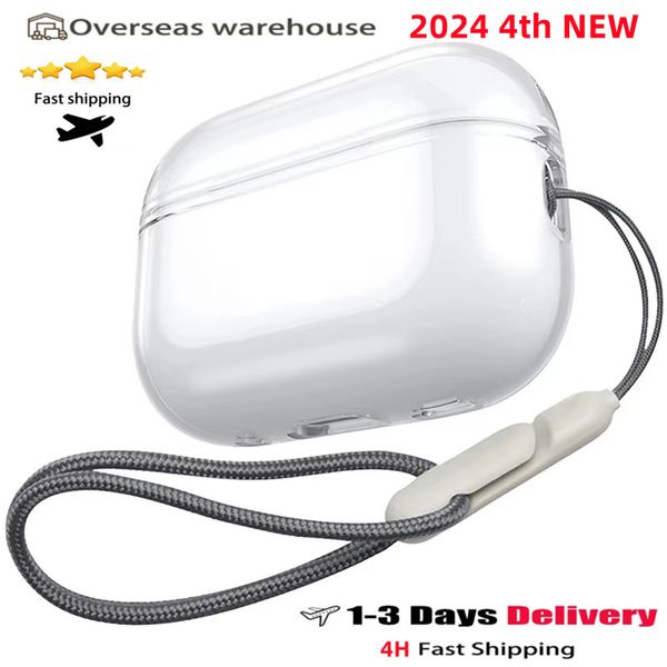 For 4 generation Headphones 3rd 2 Earphones airpod pro 3 gen Earbuds Bluetooth Headset Wireless Charging TPU Protective Cases