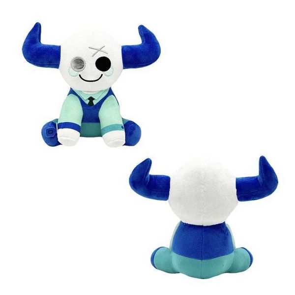 Plush Dolls 23cm The Broker Plush Toy Game Peripheral Blue Plush Cow Doll The Broker Stuffed Plush for Children Christmas Gifts J241214