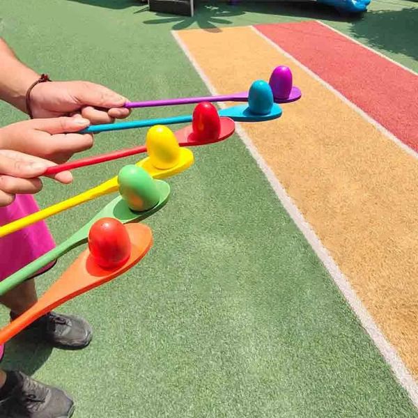 Balance de madeira SPOLE COMPREIRO PAI-MELHO-CRIANÇA EDUCAÇÃO EDUCAÇÃO CRIANÇAS Puzzle ovo Toy Toy Outdoor Sports Balance Toy 6pcs 250121