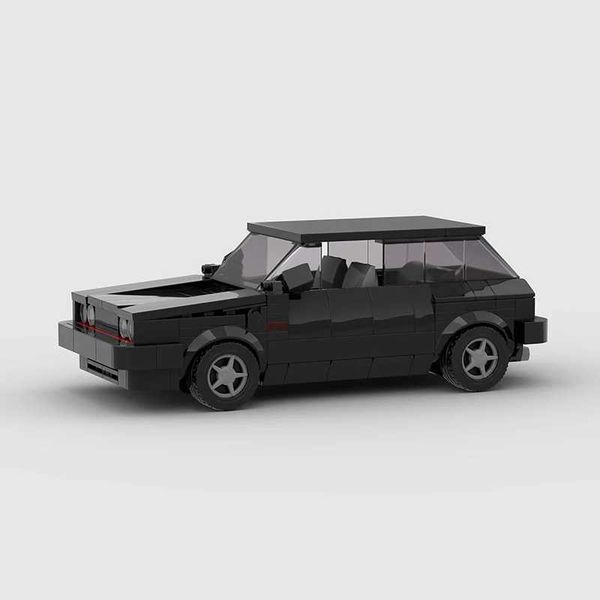 VEÍCULO DE VELOCIDADE DE VELOCIDADE DE CARRO CAMPONENTE CIDADE DE VEÍCULO GOLF MK1 GTI MOC SUV SPORTS SPORTS BURNAMENTO BLOCKS BRICKS SET CR