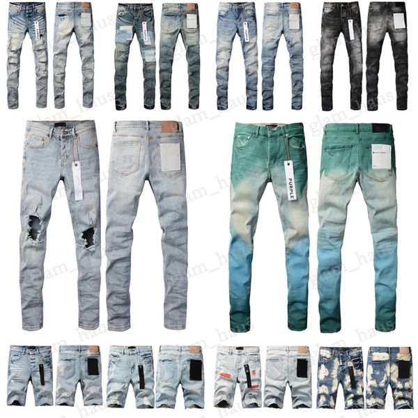 Men jeans fashion Luxury jeans denim shorts designer jeans mens blue pants high-end quality straight leg retro bicycle jeans slim fit motorc