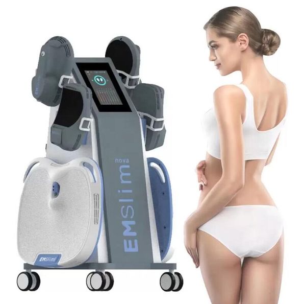 High quality HI-EMT slimming EMS muscle strength butt lift electromagnetic waves muscle stimulates Fat Burning Instrument Weight Loss Fats R