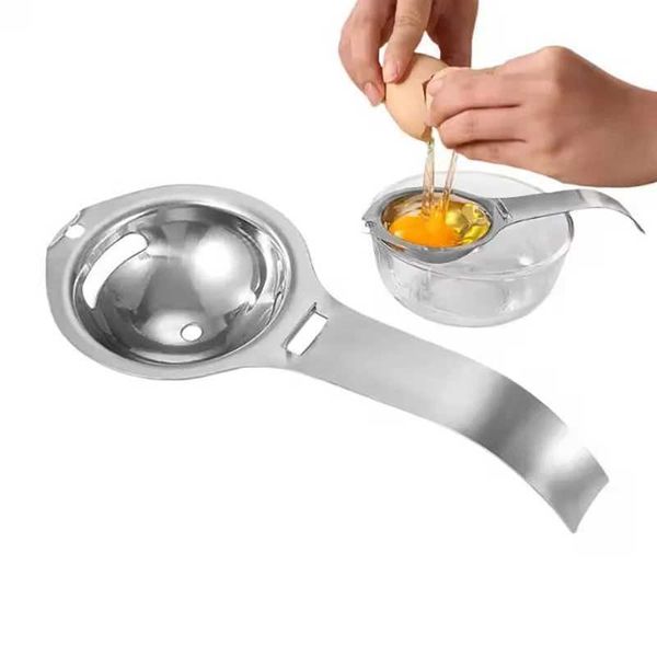 Stainless Steel Egg White Separator Tools Eggs Yolk Filter Gadgets Kitchen Accessories Separating Funnel UtensilsT250118
