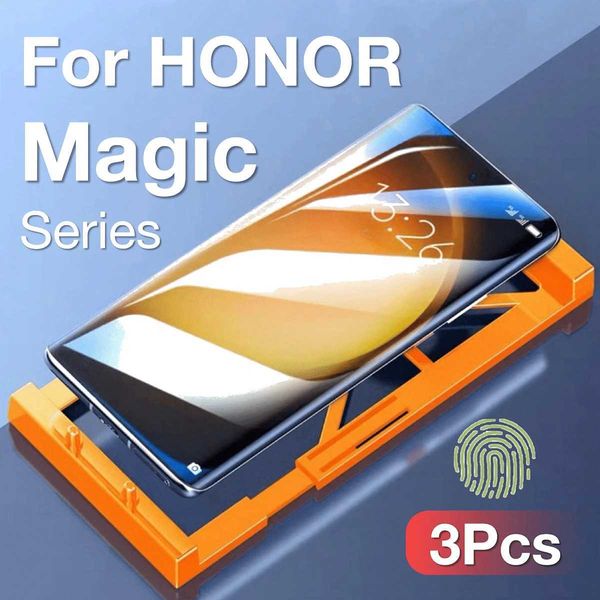 Cell Phone Screen Protectors Made 3Pcs For HONOR Magic 6 5 4 3 2 Pro Magic6 Magic5 Magic4 Magic3 Magic2 Screen Protector with Kit Not temper