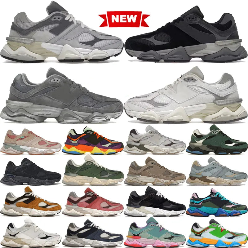 Designer Shoes 9060 Sneakers shoes 1906 Moon Daze Bricks and Wood Cookie Rain Cloud Pack Pink Sea Salt Stone Grey mens trainer sneakers Sports Train