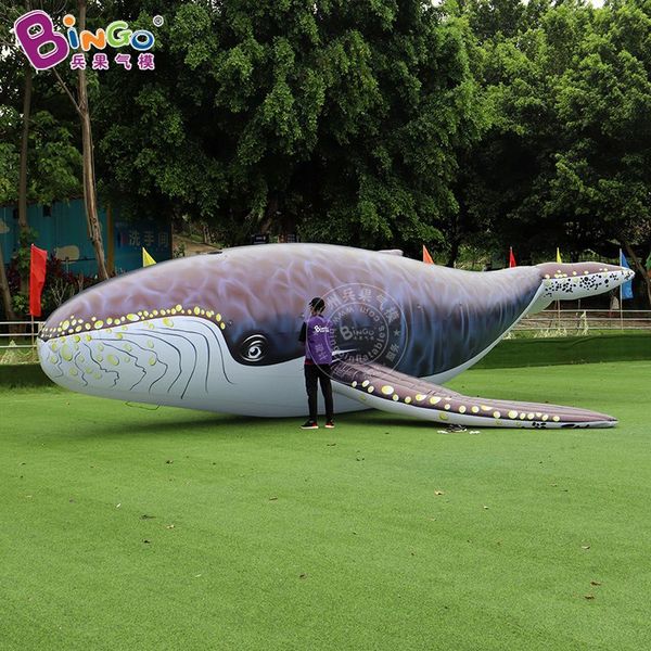 Inflatable Whale and Whale Model Ocean Museum Aquarium Inflatable Model Decoration Ornament