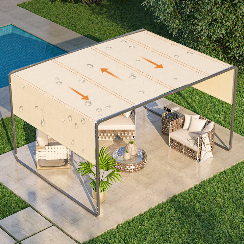 Rainproof Outdoor Activity Tent with Ad Space - Ideal for Gardens & Terraces