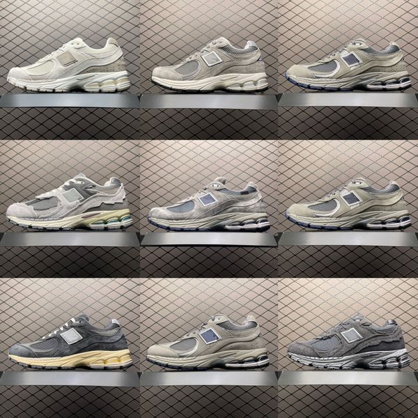 New 2002R Casual Shoes Versatile American Retro Sneakers Running Shoes Designer Sneakers Pink Purple Gray Navy Sea Salt Luxury