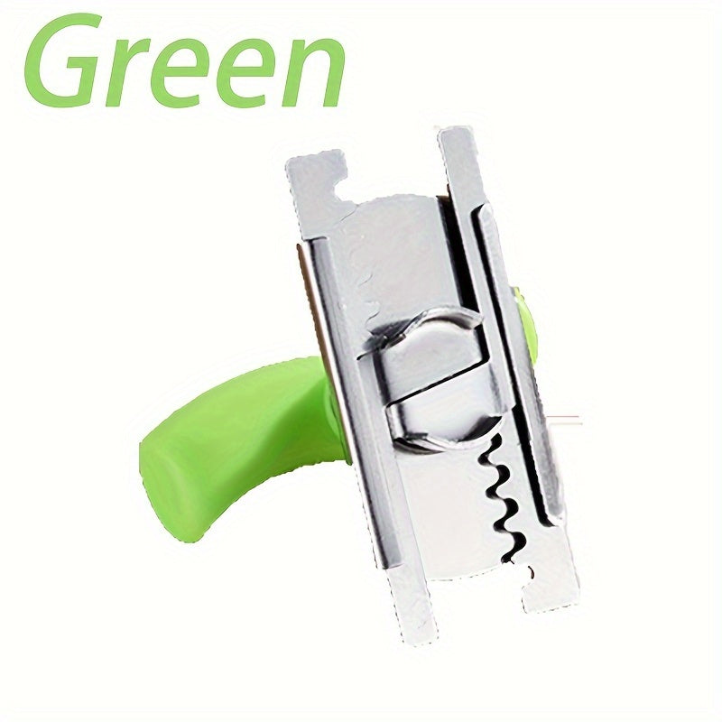 TEMU 1pc With White Or Green Stainless Screw, Can Opener, Magical Household Tool, Creative Can Opener, Easy To Open Cans And Bottles - Restaurant And