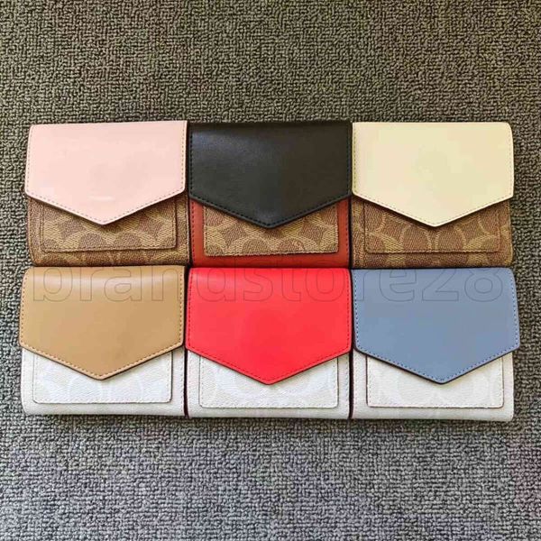 Coachcrossbody Bag Wallet Coachbagg Coachhandbags Purse Bag Short Off Wallets Retro Printed Card Holder Change Handbag Shoulder Tote Bag Lux