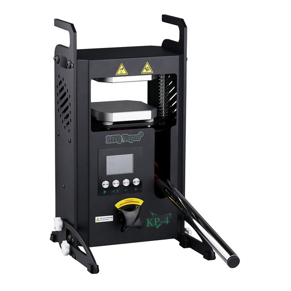 4 Tons Pressure Hydraulic Dab Rosin heat press machine Kp-4 Dual heating Plates Temperature Digital Display Screen