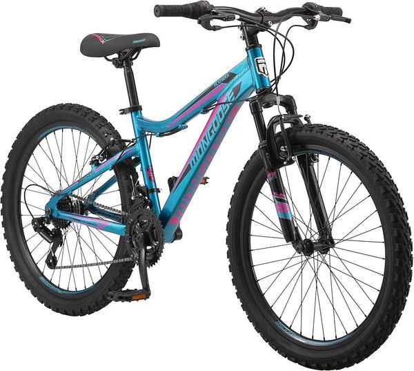 Bikes 21 speed hard tail mountain bike with 24 wheels suitable for men women boys and girls with a 14.5-inch aluminum frame option for the f
