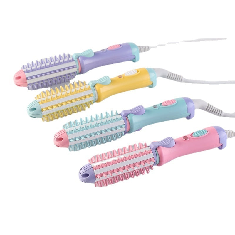 Curling Irons Electric Hair Styler Curler Curling Irons Dryers Travel Hair Straightener Hair Curler Brush 230821