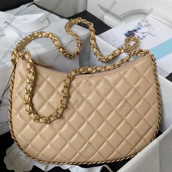 10A top luxurys handbags crossbody designer bags 29cm Genuine Leather Soft bags for women Fashion Chains crossbody bag mirror quality bags w