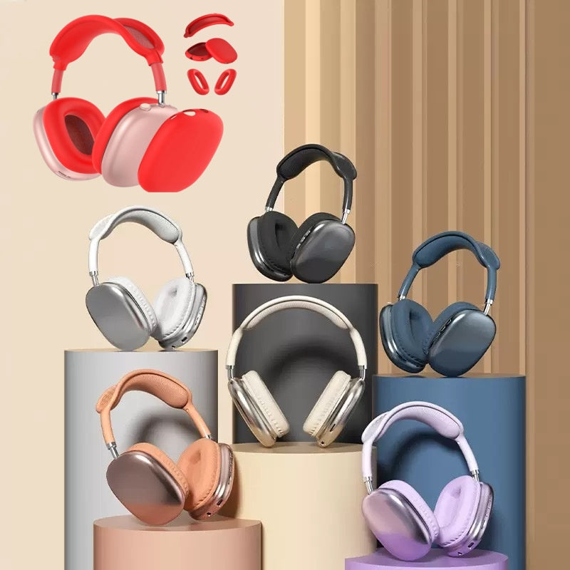 apple headphones B1 P9 pro max headphones airpodspro max headphones bluetooth headphones Wireless Bluetooth black white purple magnetic headphone