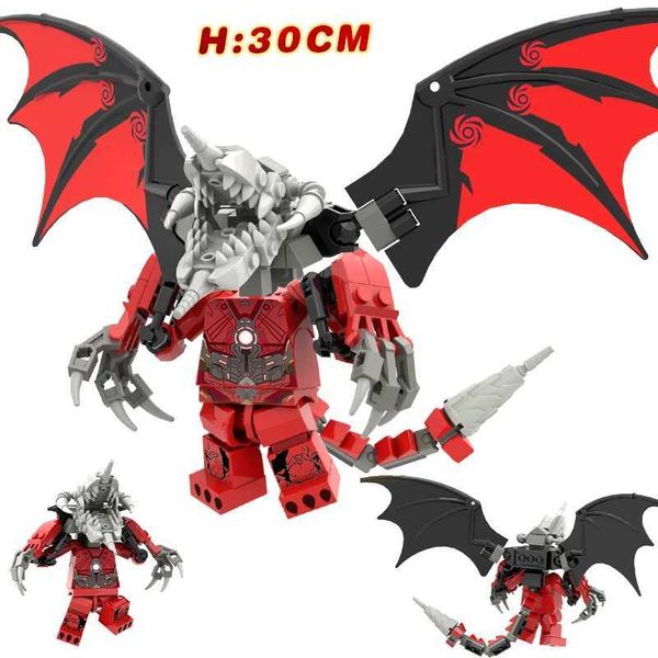 Building block Toilet Man Mini Action Figures Building Blocks Titan Corps Clock King Animation Assembly DIY Model for KId Birthday Xmas Gift