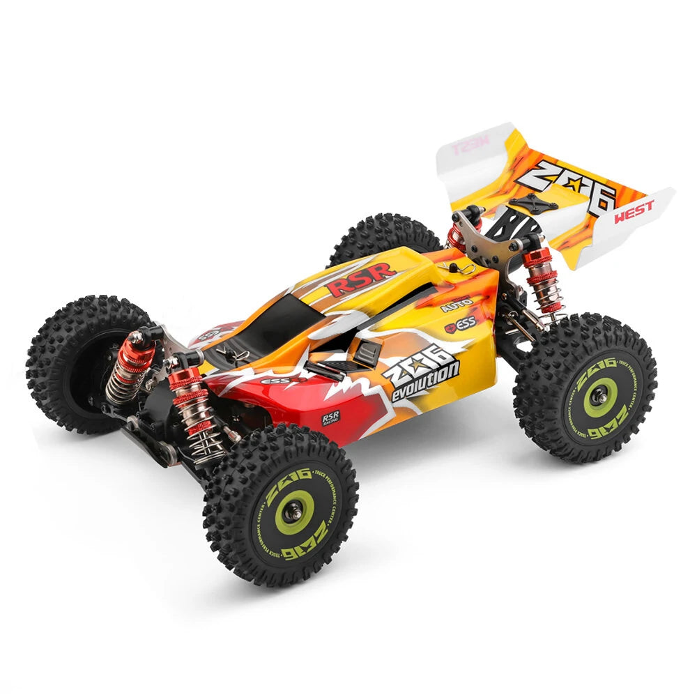 Wltoys 144010 1-14 2.4G 4WD High Speed Racing Brushless RC Car Vehicle Models 75km-h