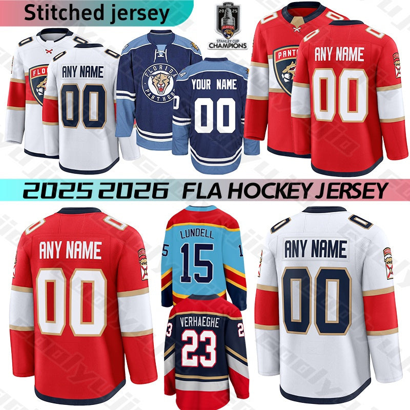 florida panthersS jersey Marchand #13 Reinhart Aleksander Barkov Matthew Tkachuk hockey jersey Verhaeghe Sergei Bobrovsky Sam Bennett Ekblad mens Ho