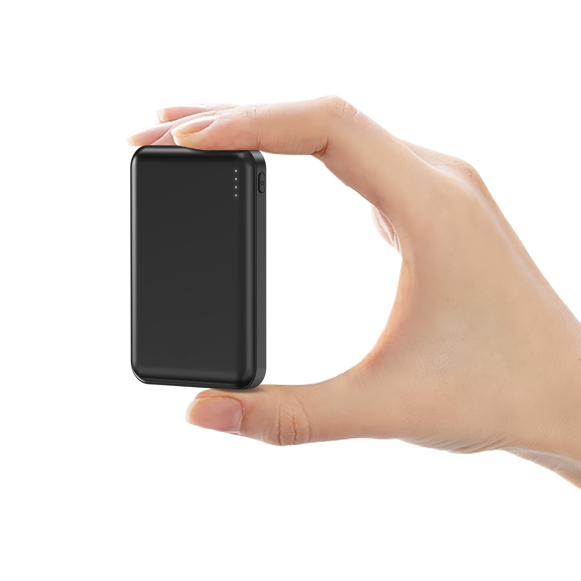 TEMU 8000mah Portable Power Bank With Display & 4-port Fast, -c-pd---a, 36v High Voltage, 12w Output, Compatible With Heated Jackets, Hoodies,