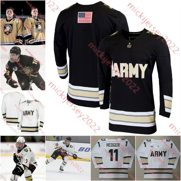 Army Black Knights Hockey Jersey John Driscoll Andrew Gilbert Ricky Lyle Reese Farrell Jake Felker Josh Bohlin Michael Sacco Owen Nolan Cust