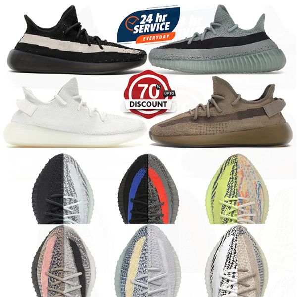 designer shoes Salt Slate Running Shoes Men Women Runner Sneakers Granite Dazzling Blue Bone Black Bred MX Rock Onyx Designer Trainers Joggi