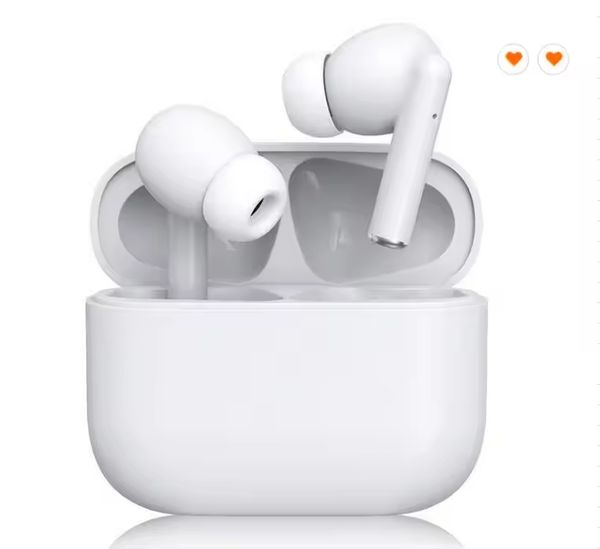 Pro6 True Wireless Headphone Bluetooth 5.3 Earphones TWS Gaming Stereo Noise Reduction Headset Heavy Bass Mini In-ear Earbuds