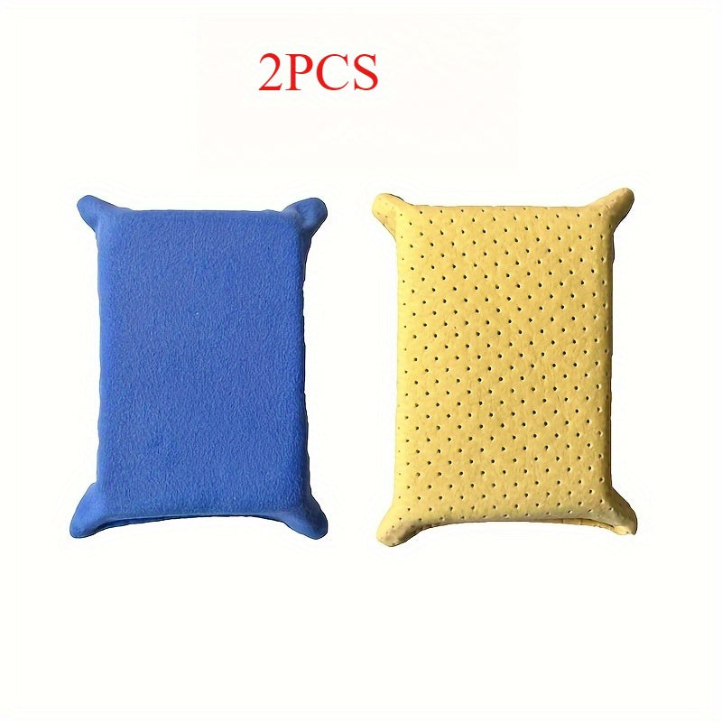 TEMU 2pcs, Captain Clear Window - Large Super Absorbent Defogging Sponge For Cars, Mirrors, Glass, Etc. - Traceless, Easy To Clean, Suitable For