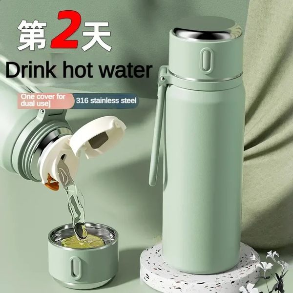 316 large capacity tea and coffee thermos with eent thermal insulation effect portable cup beverage Utensils kettle 240816