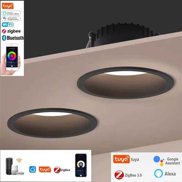 Zigbee intelligent dimming LED tube light spotlight 5W7W10W12W15W embedded ultra-thin COB pendant light indoor lighting CL240830