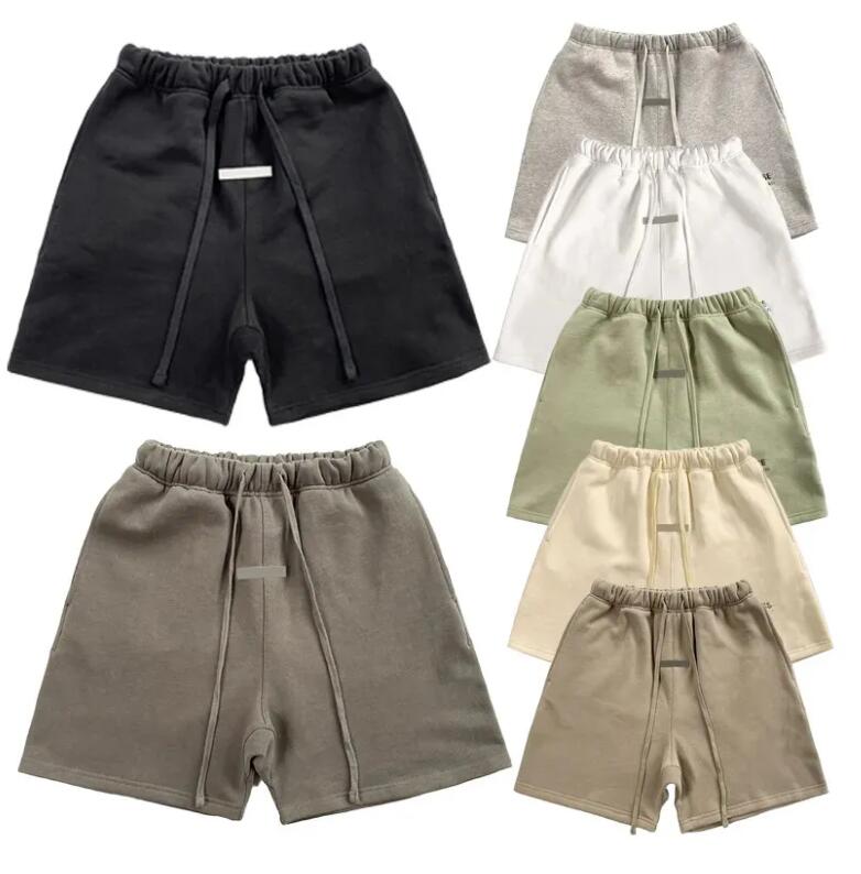 Men Shorts for Men Short Mens Designer Shorts Cotton Relaxed Loose Letter Knee Length Short Man Summer Clothing Fashion Casual Drawstring Pants 20ss