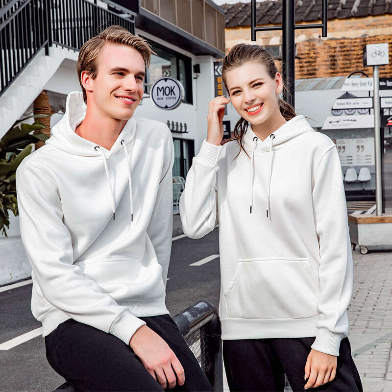 Velvet Hooded Sweatshirt For Men And Women, Solid Color Outerwear For Couples, Customized Workwear, Workwear, Printed Logo Embroidery, Wholesale