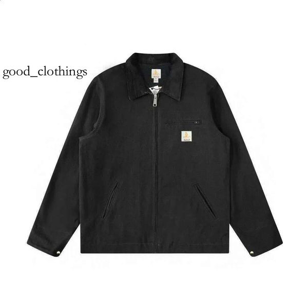 Carhartjacket Casual Vintage Washed Corduroy Collar Carhartthoodie Jeans Spring Varisty Utility Mesh Lining Work Wear Canvas Denim Detroit C