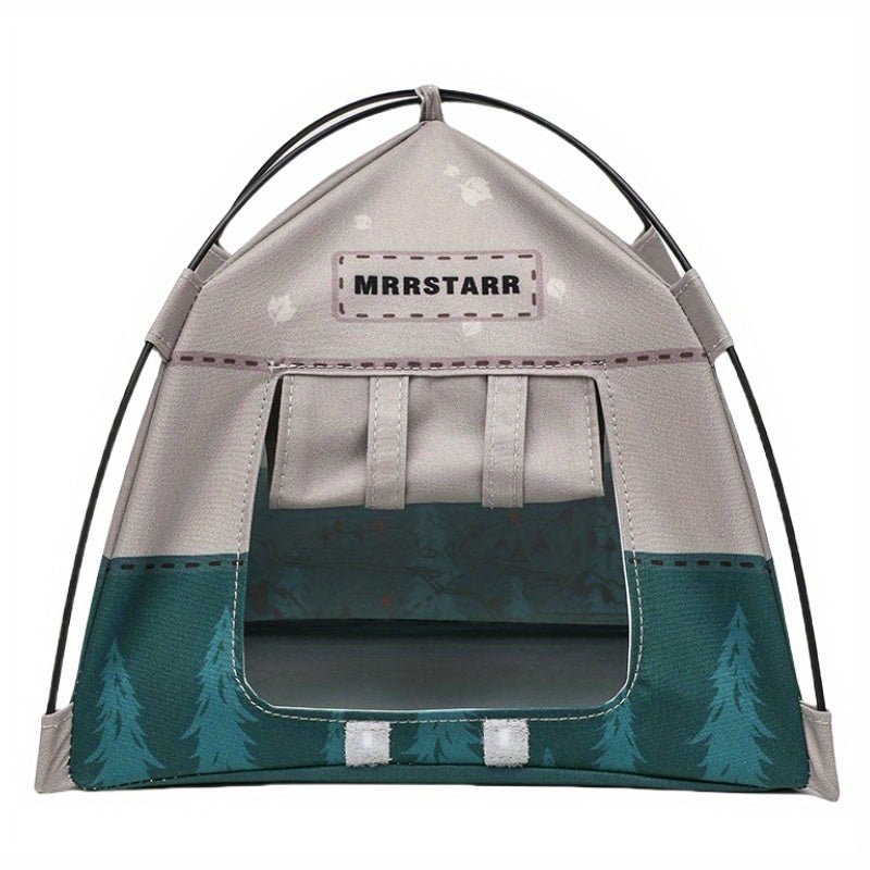 TEMU 1 Handmade Mini Dollhouse Tent, 3.94-inch Collectible Model Camping Shelter, Versatile Indoor-outdoor Use, Bjd Dolls & Furniture, Ideal For