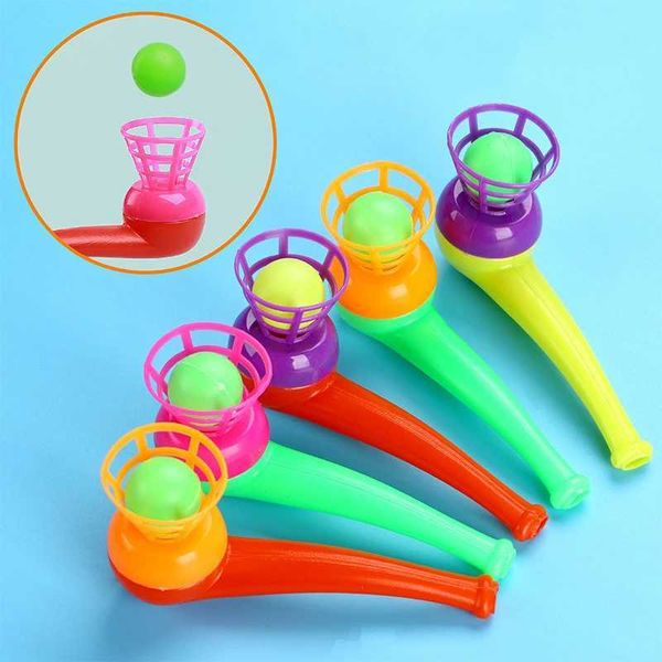 3pcs Plastic Pipe Blowing Ball Kids Toys Outdoor Games Balance Training Educational Toys Learning Toys for Children Funny GiftsC250117