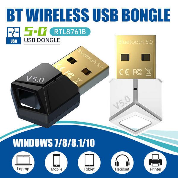 New USB Bluetooth 5.0 PC wireless audio transmitter receiver mouse keyboard adapter